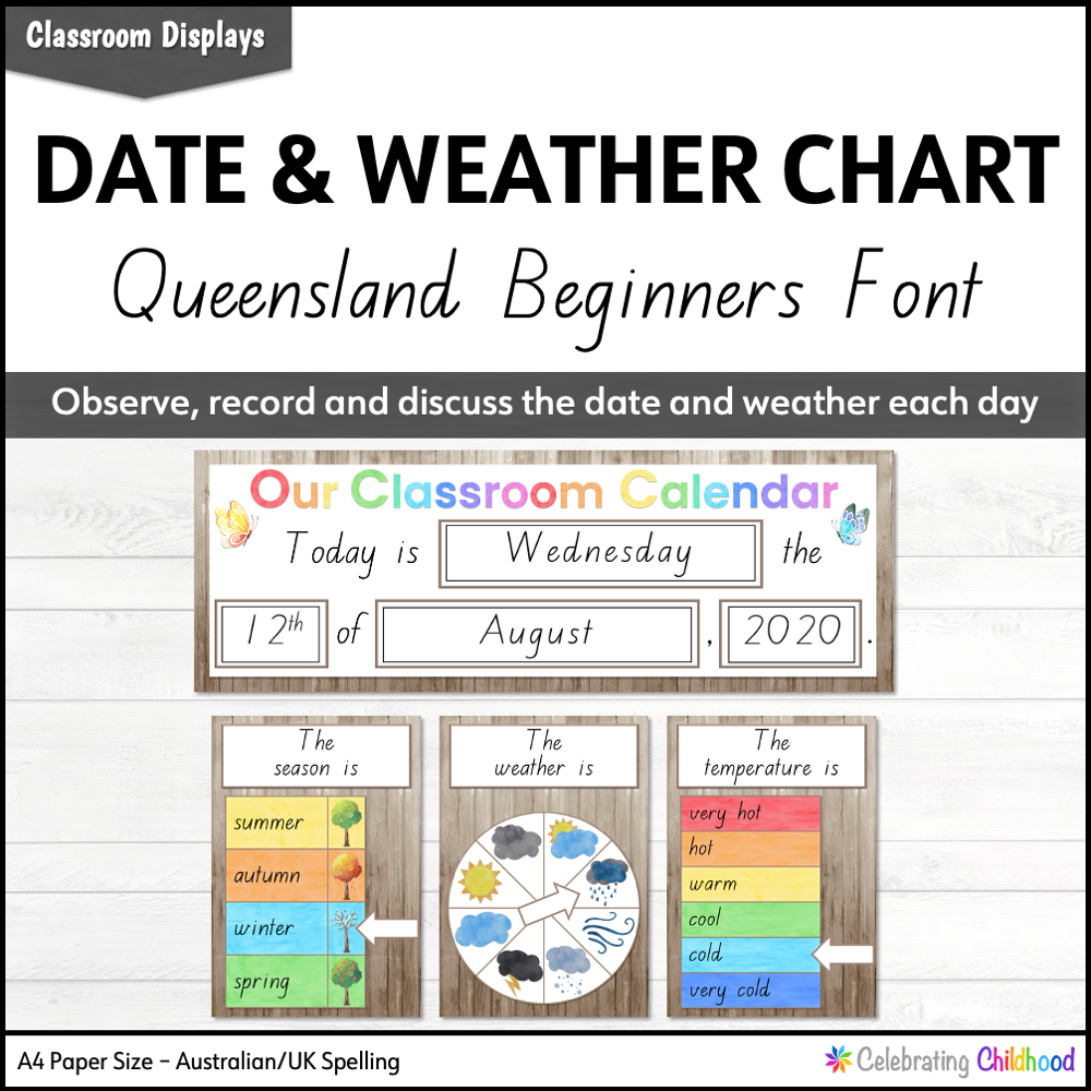 daily-calendar-and-weather-chart-in-qld-beginners-font-celebrating